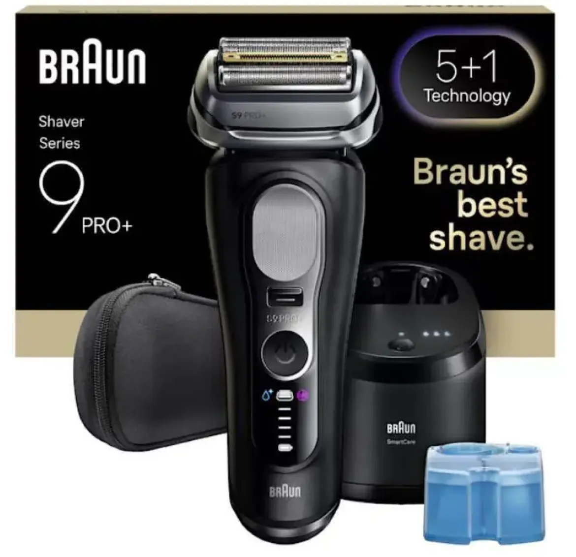 Afeitadora BRAUN Serie 9 con Sistema de 6 Cuchillas 9660CC