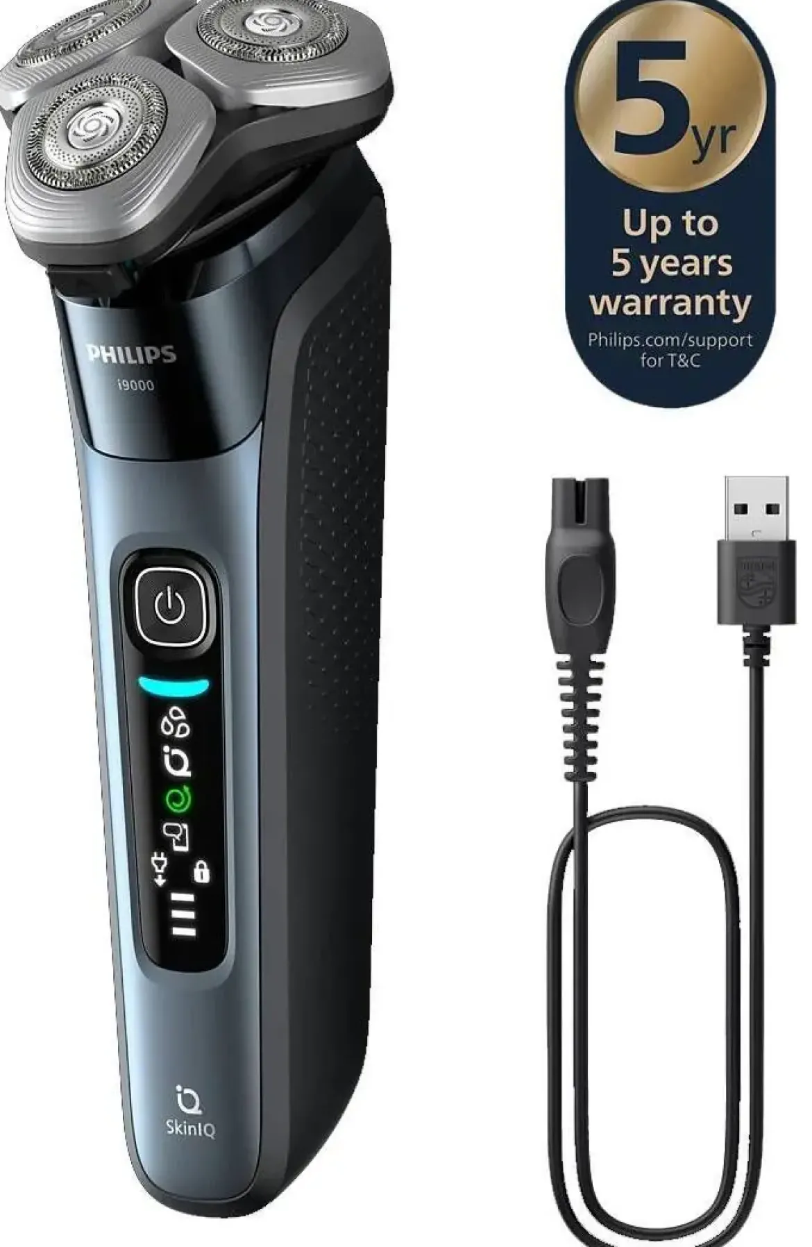 Afeitadora Eléctrica Philips Serie 9 Wet & Dry Cabezales 360º X9001/10
