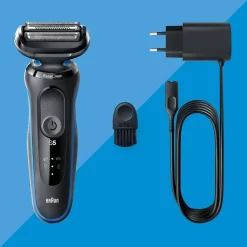 Afeitadora Eléctrica Serie 5 Wet & Dry con sistema EasyClean BRAUN 52B1000s