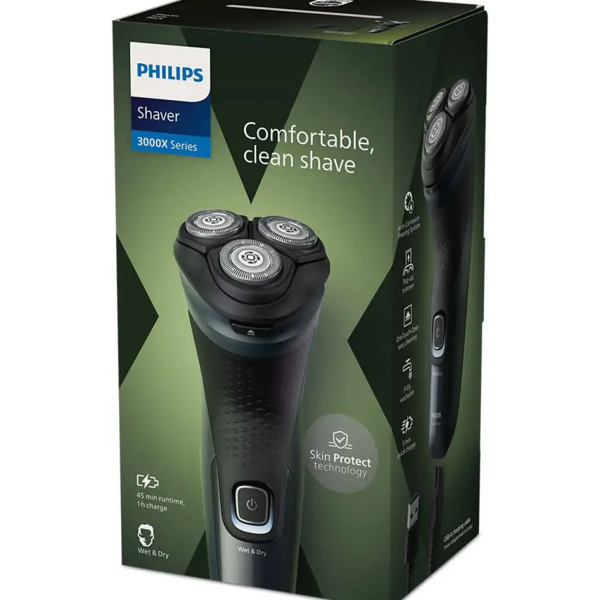 Afeitadora PHILIPS en seco y húmedo X3052/00