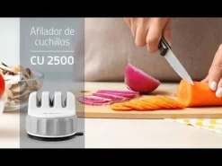Afilador de cuchillos Orbegozo manual 3 etapas CU2500