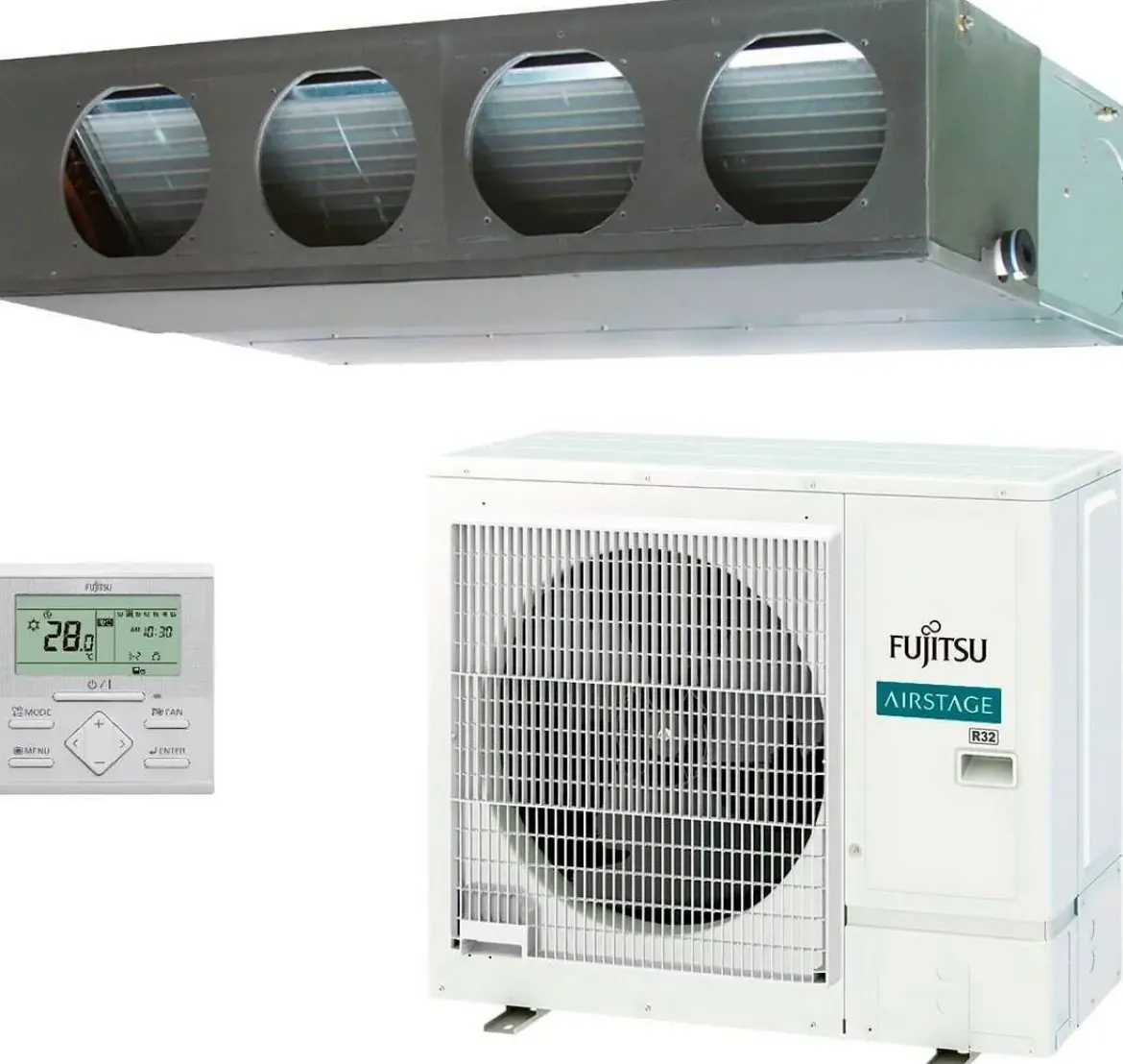 Aire Acondicionado Conductos Fujitsu A+/A R32 ACY80KA