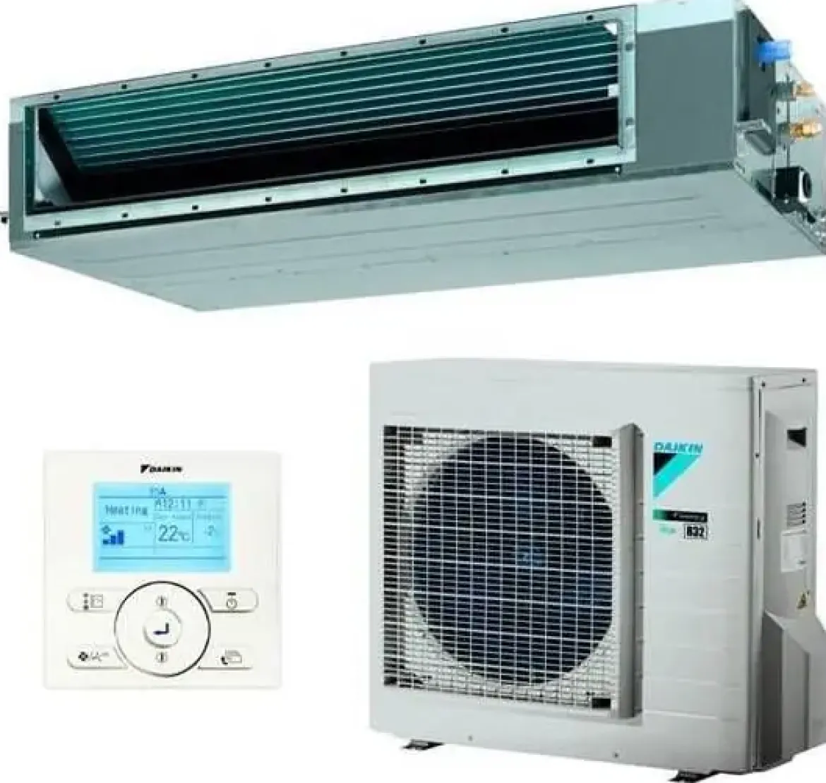 Aire Acondicionado Conductos Daikin Inverter 8100F R32 ADEAS100A