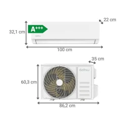 Aire Acondicionado DAITSU DS18KZ Inverter A+++ WiFi