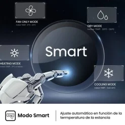 Aire Acondicionado Hisense Inverter 5676 F WiFi R32 KC70BT2B