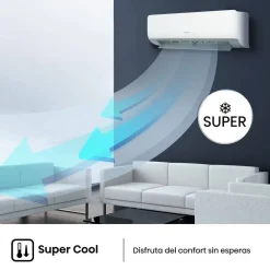 Aire acondicionado Hisense KC25YR3B Split Inverter WiFi R32 2136 Frigorías