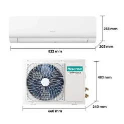 Aire acondicionado Hisense KC35LR03 Split Inverter WiFi Smart 3010 Frigorías