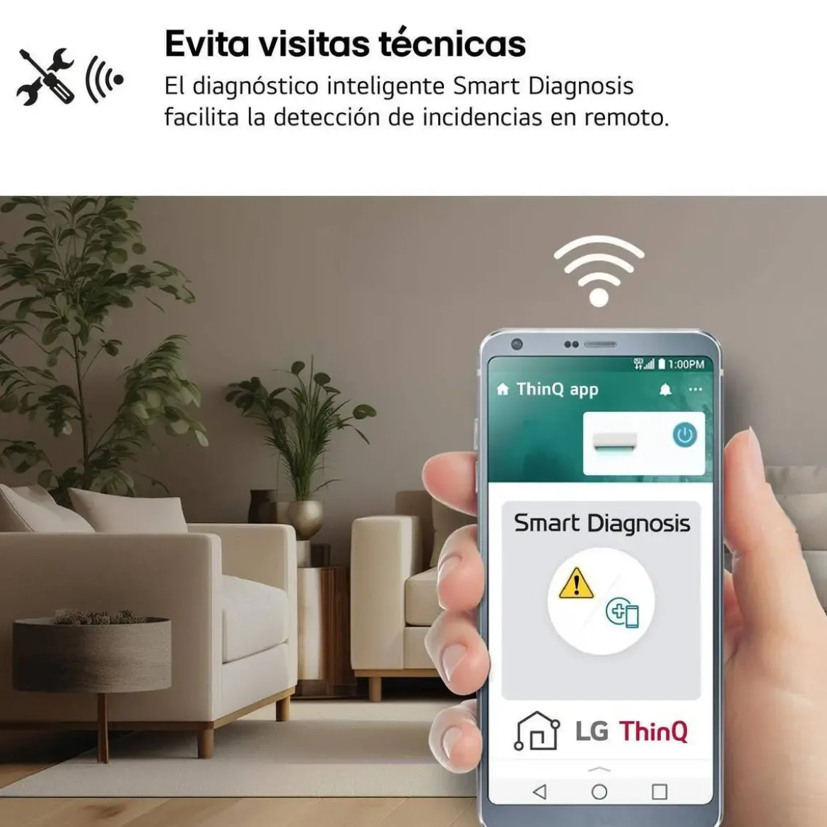 Aire acondicionado LG REPLACE09Z Split Inverter WiFi 2150 Frigorías