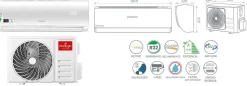 Aire Acondicionado Split INFINITON Inverter 6000F A++ WiFi R32 Silencioso SPTSE24A2