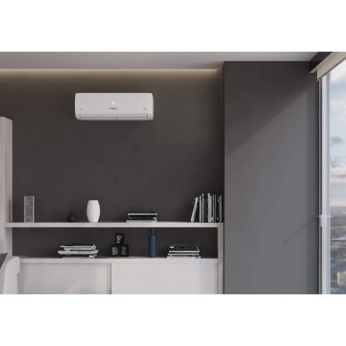 Aire acondicionado Whirlpool SPICR309WF Split Inverter 2200 Frigorías A++