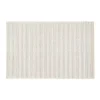 Alfombra de Salón Decorativa Tejido Crema 160x230 cm 609343