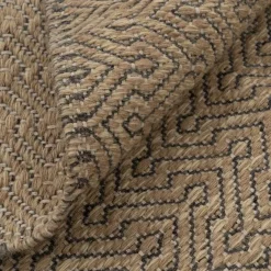 Alfombra de Salón Lana y Yute Natural 160x240 cm 612776