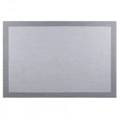 Alfombra de Tejido de Vinilo Color Gris 60x90