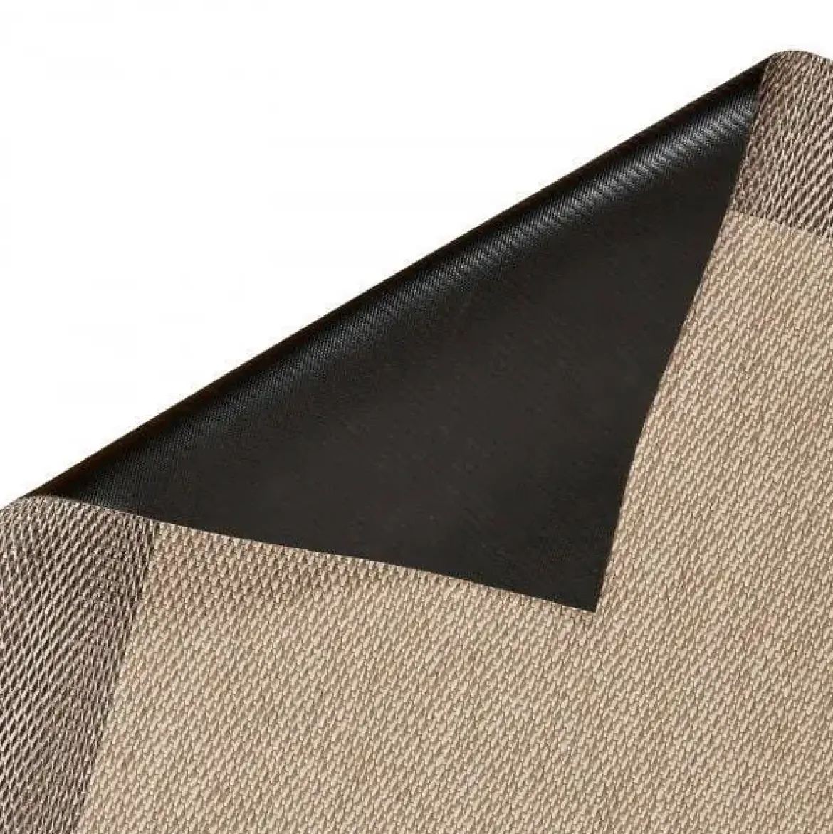 Alfombra de Tejido de Vinilo Color Beige-Tostado 140x200