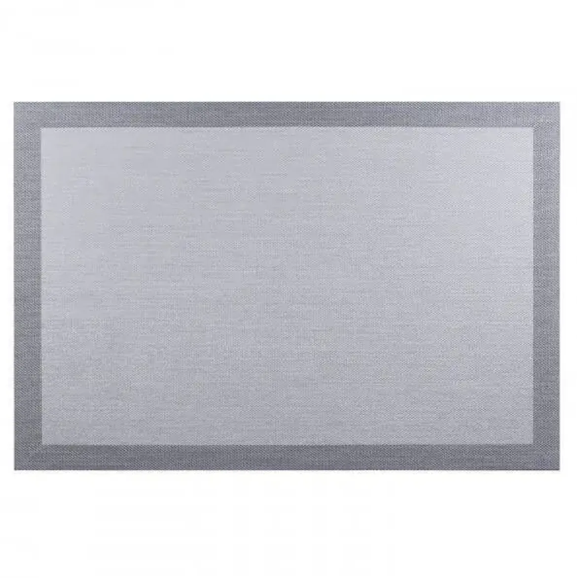 Alfombra de Tejido de Vinilo Color Gris 60x200