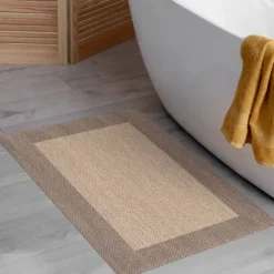 Alfombra de Vinilo Resistente Beige Toast 160x230 AE2975