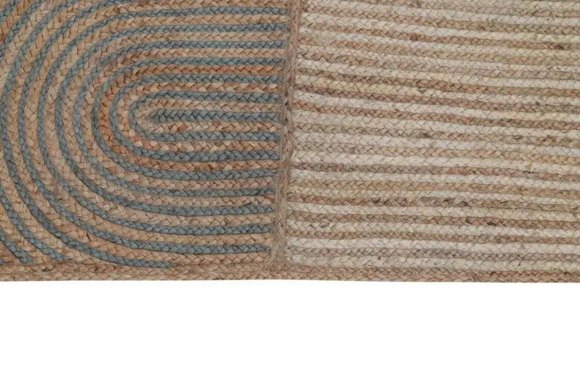 Alfombra de Yute Diseño Abstracto 160 x 230 cm TX-229607
