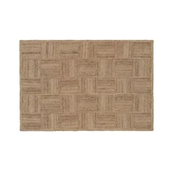Alfombra Rectangular de Yute de Diseño 607188
