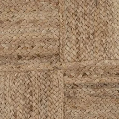Alfombra Rectangular de Yute de Diseño 607188