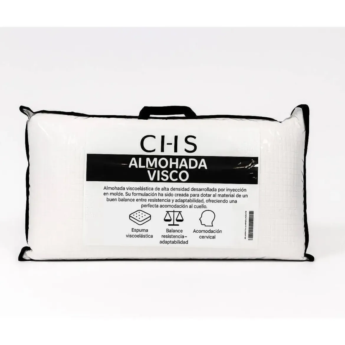 Almohada Viscoelástica Sin Perforar 80 cm CHS