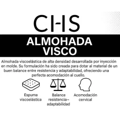 Almohada Viscoelástica Sin Perforar 105 cm CHS