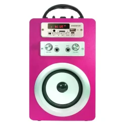 Altavoz Bluetooth Karaoke INFINITON K8 Rosa 091211