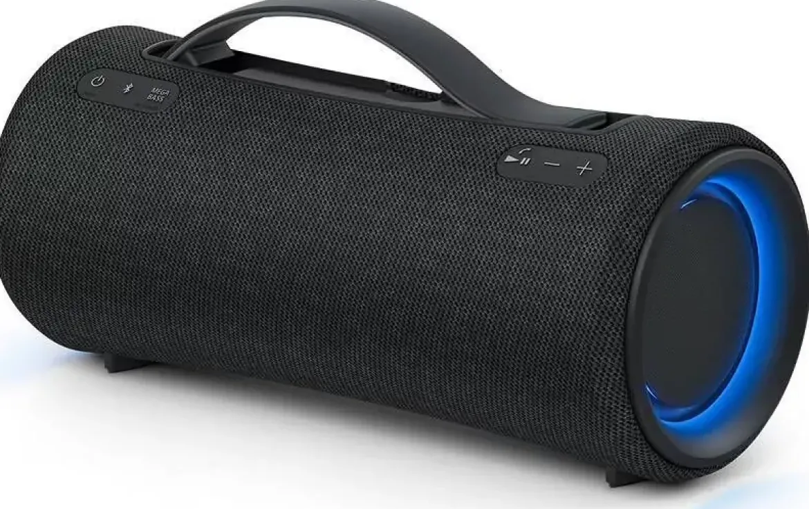Altavoz Sony Inalámbrico Portátil Compacto Bluetooth Negro Srsxg300b