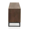 Aparador bajo de madera maciza de mango con acabado natural GABAR 10814