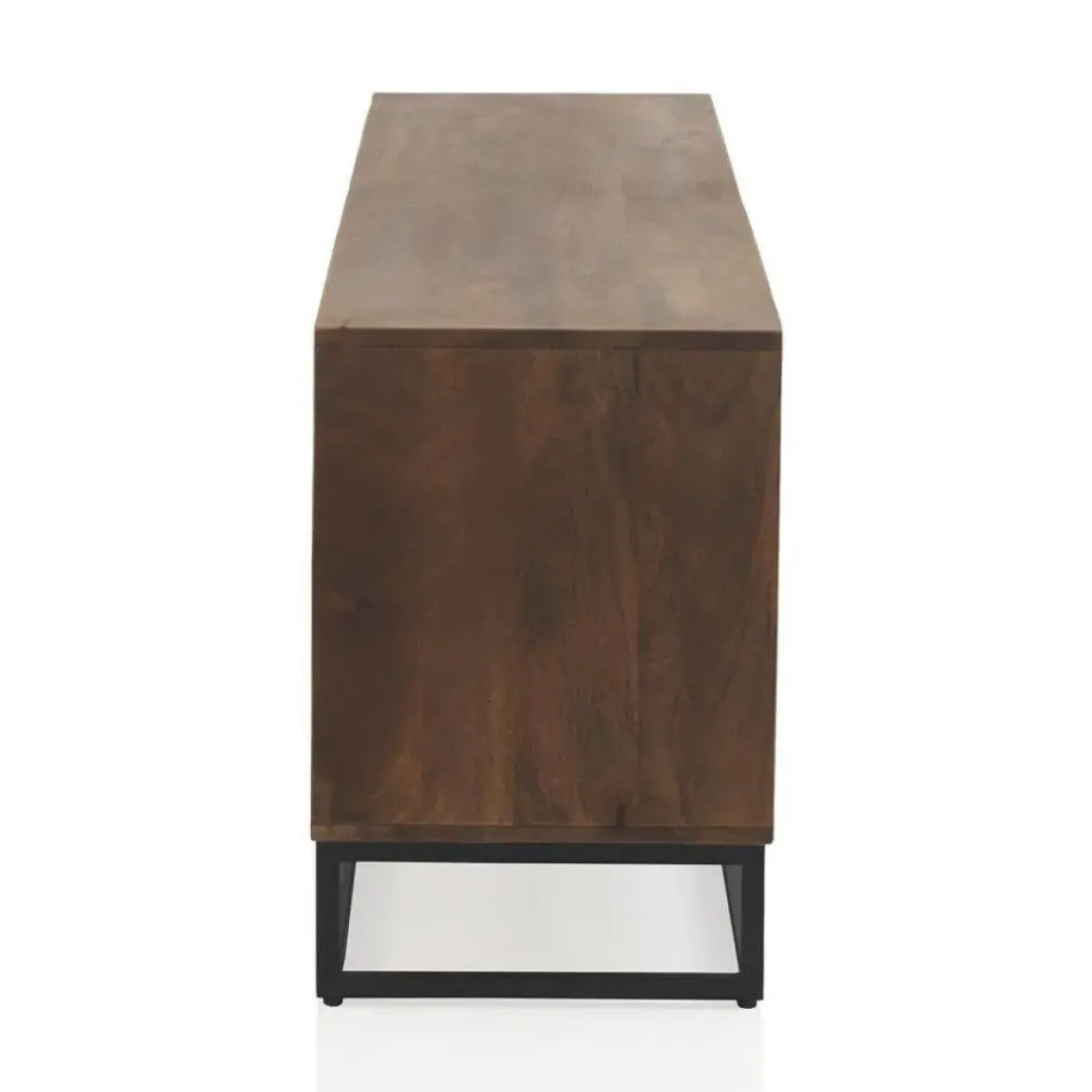 Aparador bajo de madera maciza de mango con acabado natural GABAR 10814