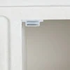 Aparador de 120 cm de MDF-Abeto Acabado Rugoso Blanco MB-216609
