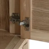 Aparador de Madera de Abeto Natural con 2 Puertas MB-219386