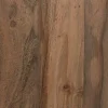 Aparador de Madera de Acacia Natural con Puertas de Cristal 180 cm 612847