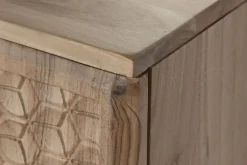 Aparador de Madera de Acacia y Metal MB-219453