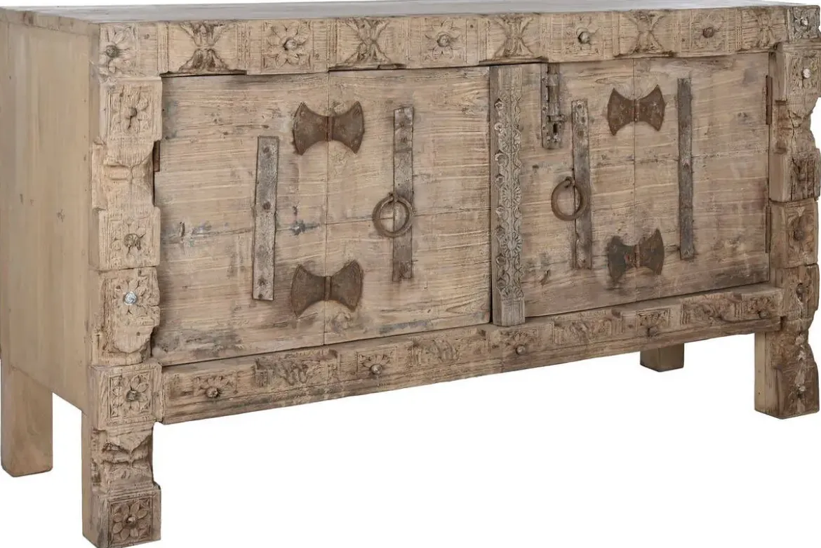 Aparador de Madera de 167 cm con 2 Puertas MB-213891