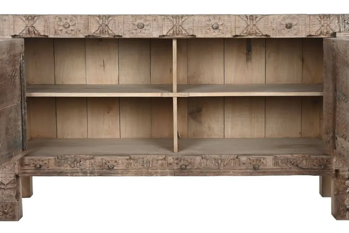 Aparador de Madera de 167 cm con 2 Puertas MB-213891