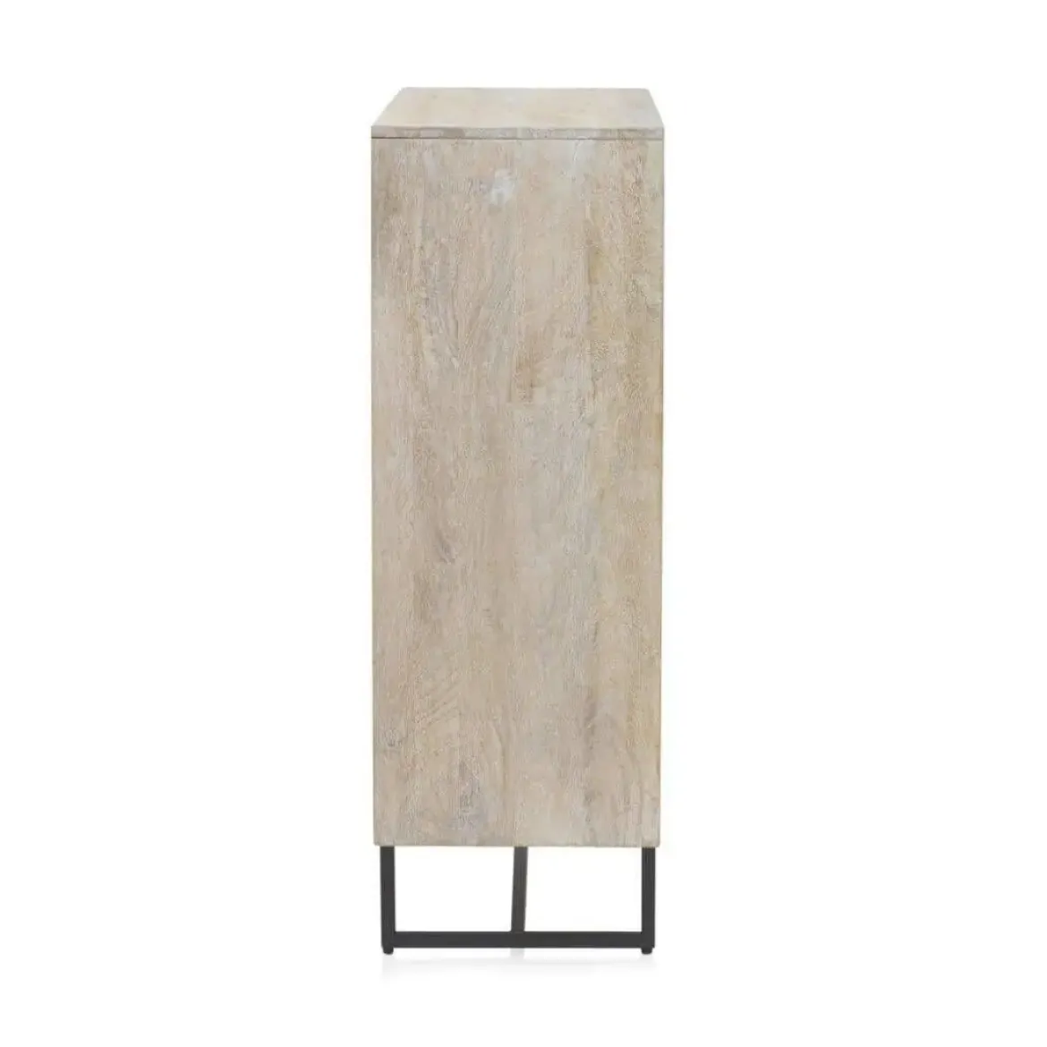 Aparador de madera de mango blanco patinado GABAR 10825
