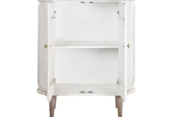 Aparador de Madera de Mango Blanco 92 cm MB-200599