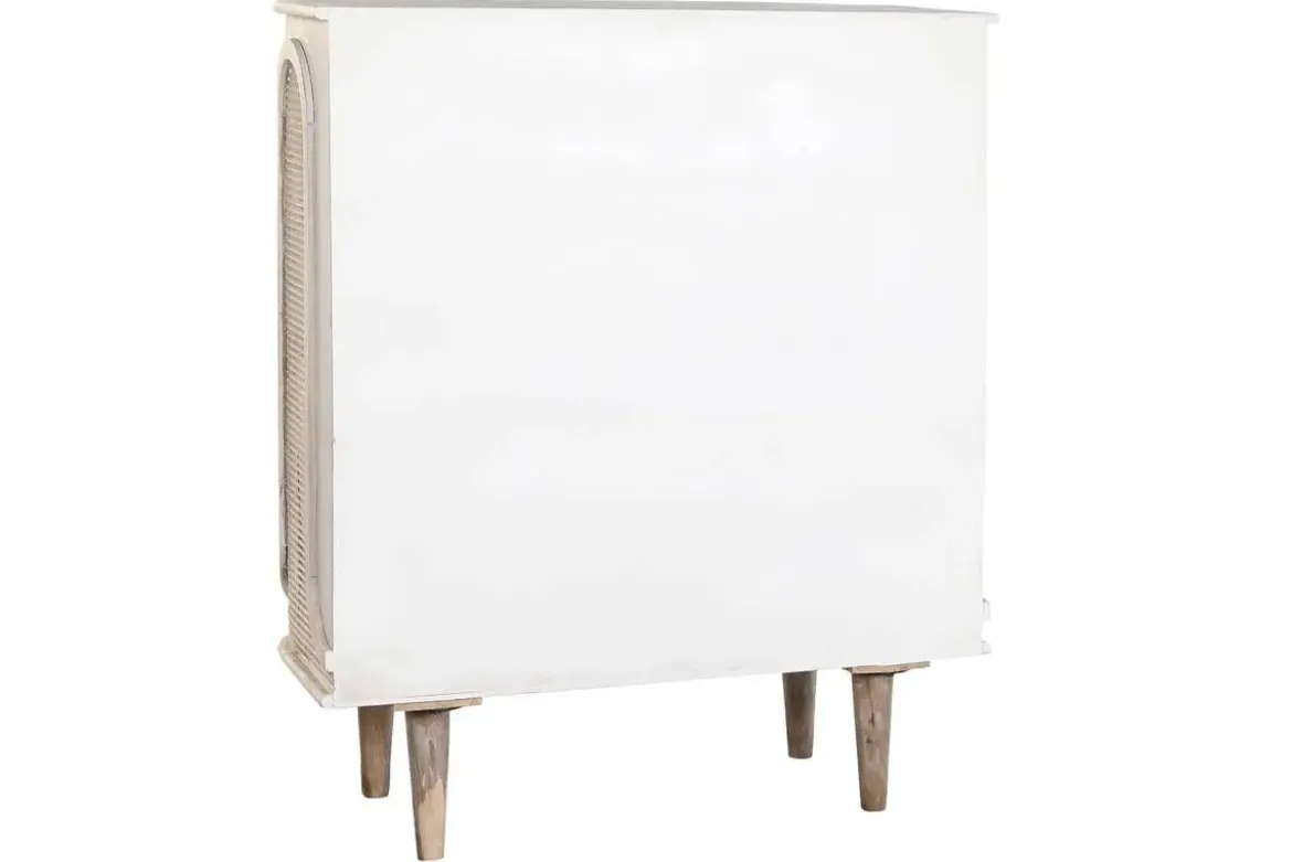 Aparador de Madera de Mango Blanco 92 cm MB-200599