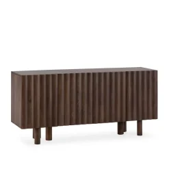 Aparador de Madera Maciza de Mango 160 cm Nogal TAMIRA
