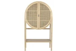 Aparador de Madera Natural con 2 Puertas MB-199016