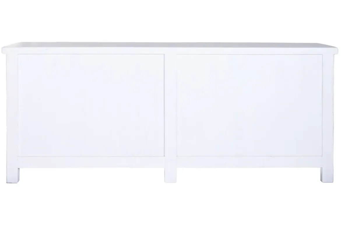 Aparador de Olmo Macizo Blanco 230 cm MB-226325