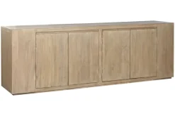 Aparador de Olmo Macizo 240x50x83 4 Puertas MB-219975