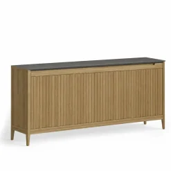 Aparador de 4 Puertas en Madera de Pino 190 cm TALLIN