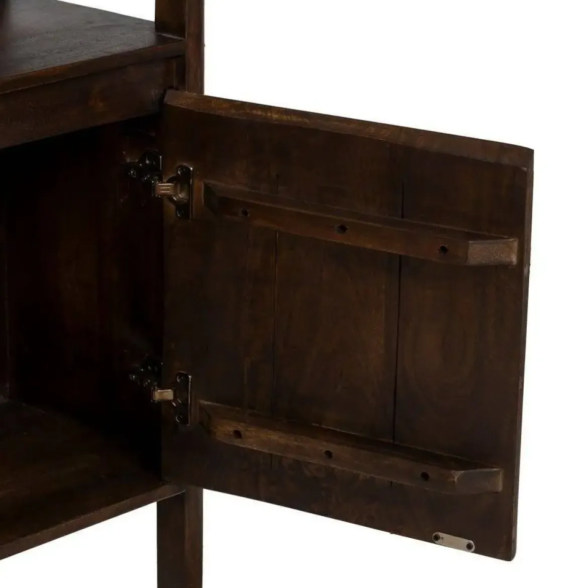 Aparador de4 puertas en Madera de Mango Oscura 612859