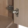 Aparador de 3 Puertas en Madera de Paulownia y Olmo 106 cm MB-222826