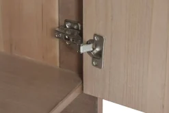 Aparador de 3 Puertas en Madera de Paulownia y Olmo 106 cm MB-222826