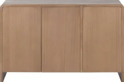 Aparador de 3 Puertas en Madera de Paulownia y Olmo 106 cm MB-222826
