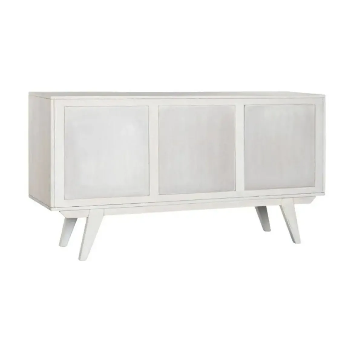 Aparador de 2 Puertas y 3 Cajones Color Blanco Roto MB-215068