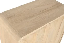 Aparador de Roble Natural 80 cm 2 Puertas Natural MB-221378