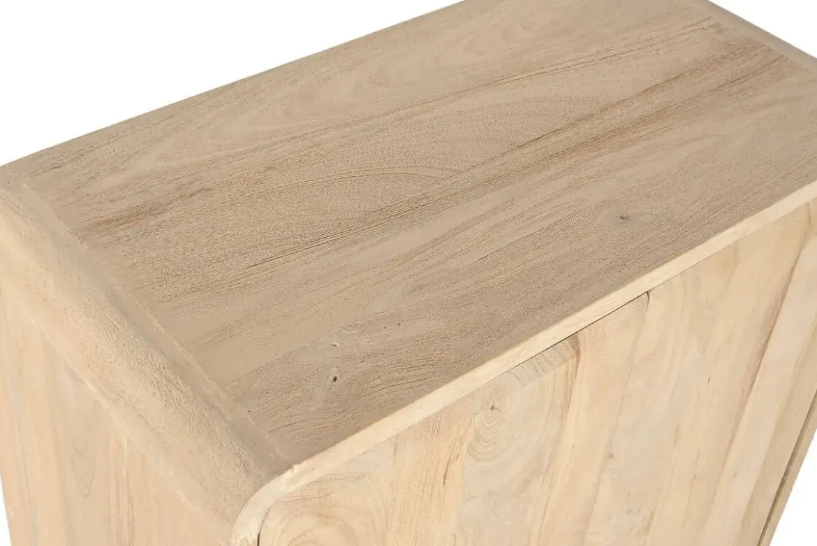 Aparador de Roble Natural 80 cm 2 Puertas Natural MB-221378